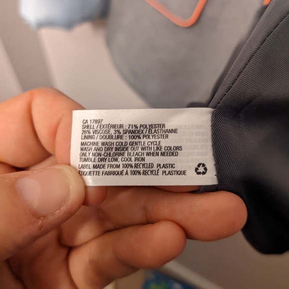 Gap The Academy Blazer, Grey, Size 16 tall - Picture 5 of 5
